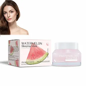 Нічна маска для обличчя Eazerom Watermelon Glow Anti-Ageing, 50 г - Фото 1