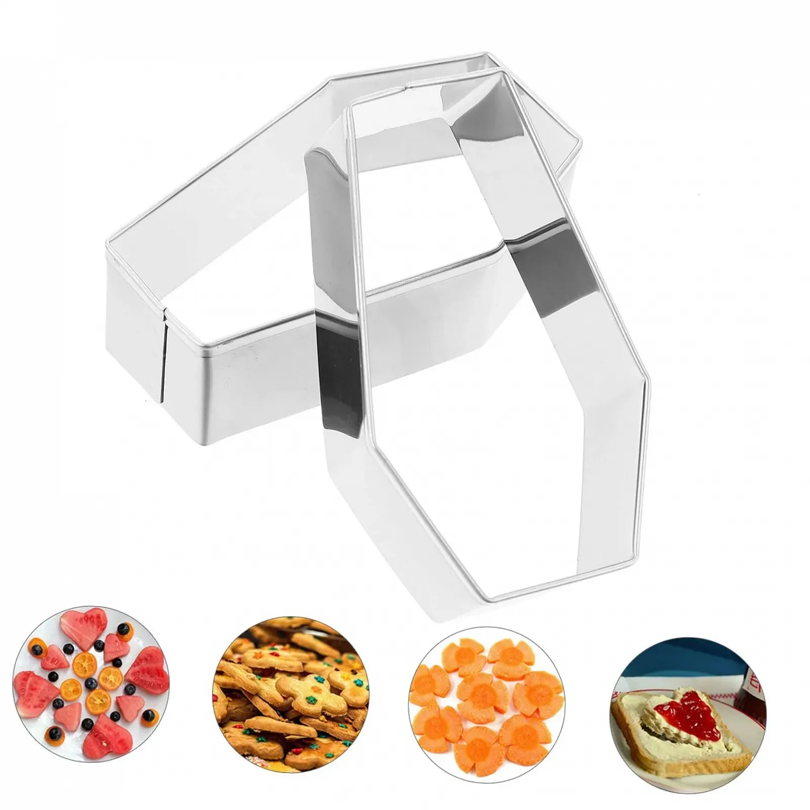 Формы для выпекания LIFKOME 5 шт. нержавеющая сталь, фото №6