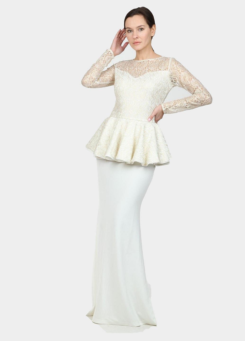 Платье Enna Levoni M Молочный (ND-3834-Milk), фото №3