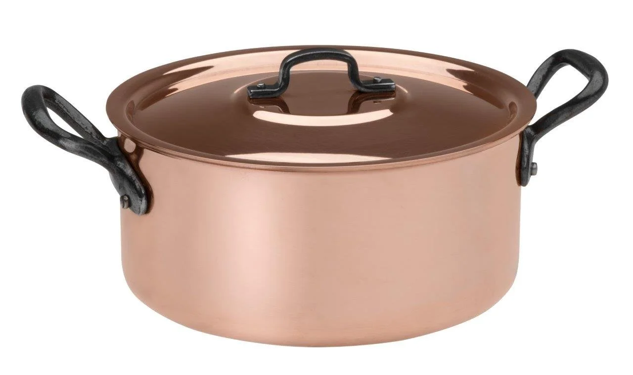 Каструля Мідна 28 см, фото №1 Каструля Мідна 28 см, фото №1