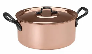 Купить Каструля Мідна 28 см - Фото 1 Каструля Мідна 28 см - Фото 1