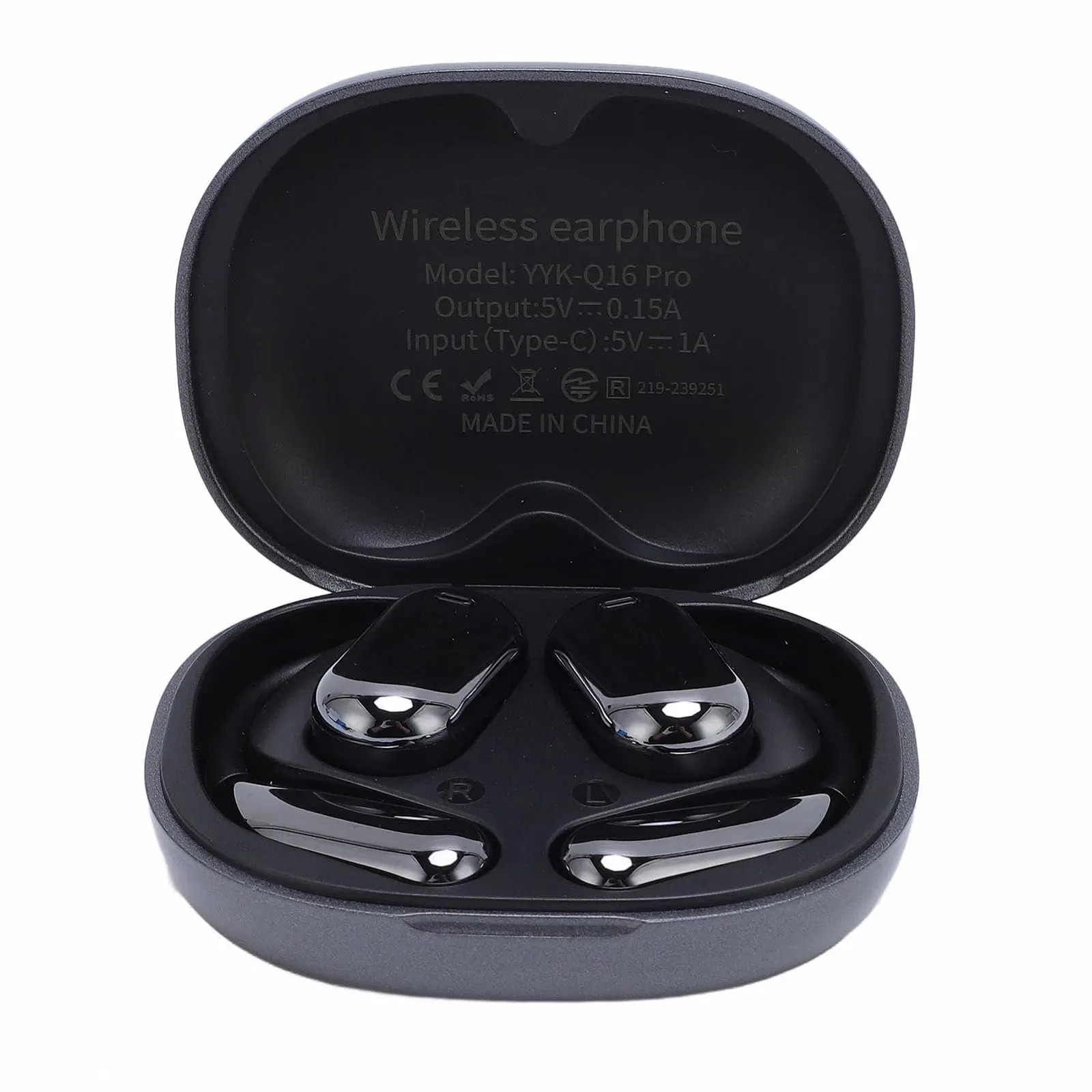 Навушники для голосового перекладу AI Сірий, фото №1