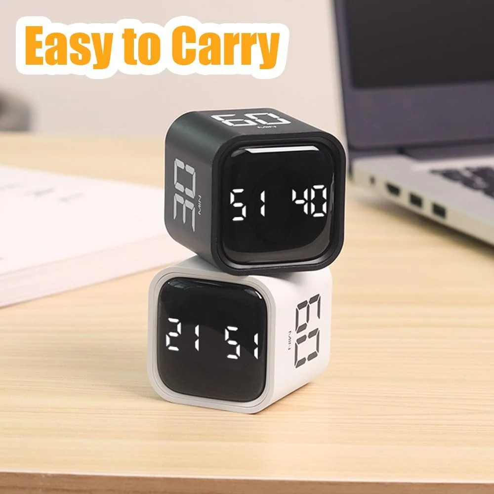 Кухонный таймер Gravity Sensor Flip Timer с LED-дисплеем, фото №7