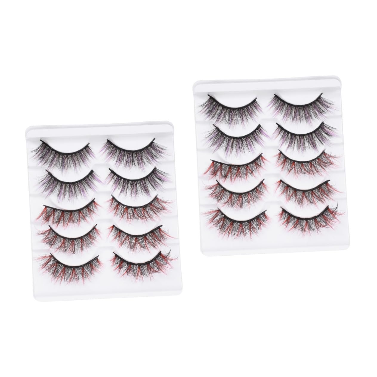 Штучні вії Angoily Фарбовані 8D 10 пар, фото №1 Штучні вії Angoily Фарбовані 8D 10 пар, фото №1