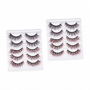 Штучні вії Angoily Фарбовані 8D 10 пар - Фото 1