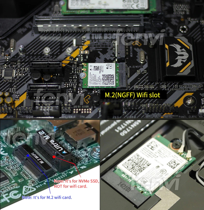 Мережевий адаптер Intel AX210 WiFi модуль 2.4/5GHz Wi-Fi 6, фото №6