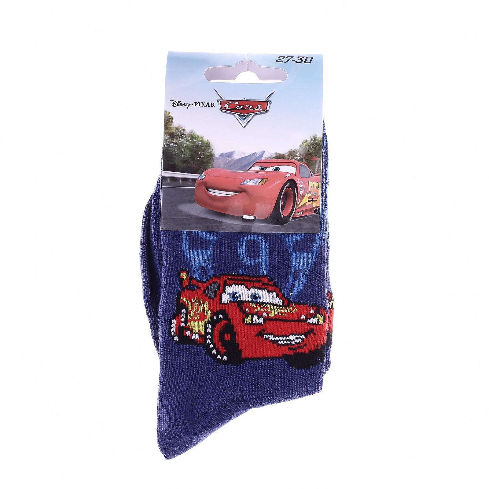 Носки CARS LIGHTENING MC QUEEN Синий 31-34, фото №2