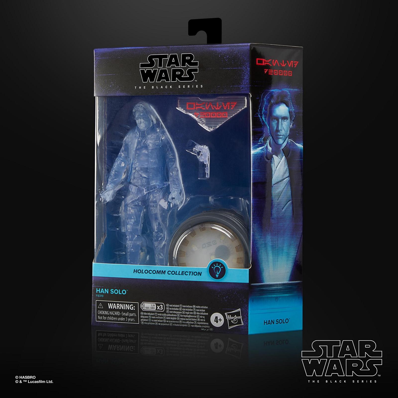 Фігурка Han Solo Star Wars The Black Series Holocomm Collection 6 дюймів, фото №7