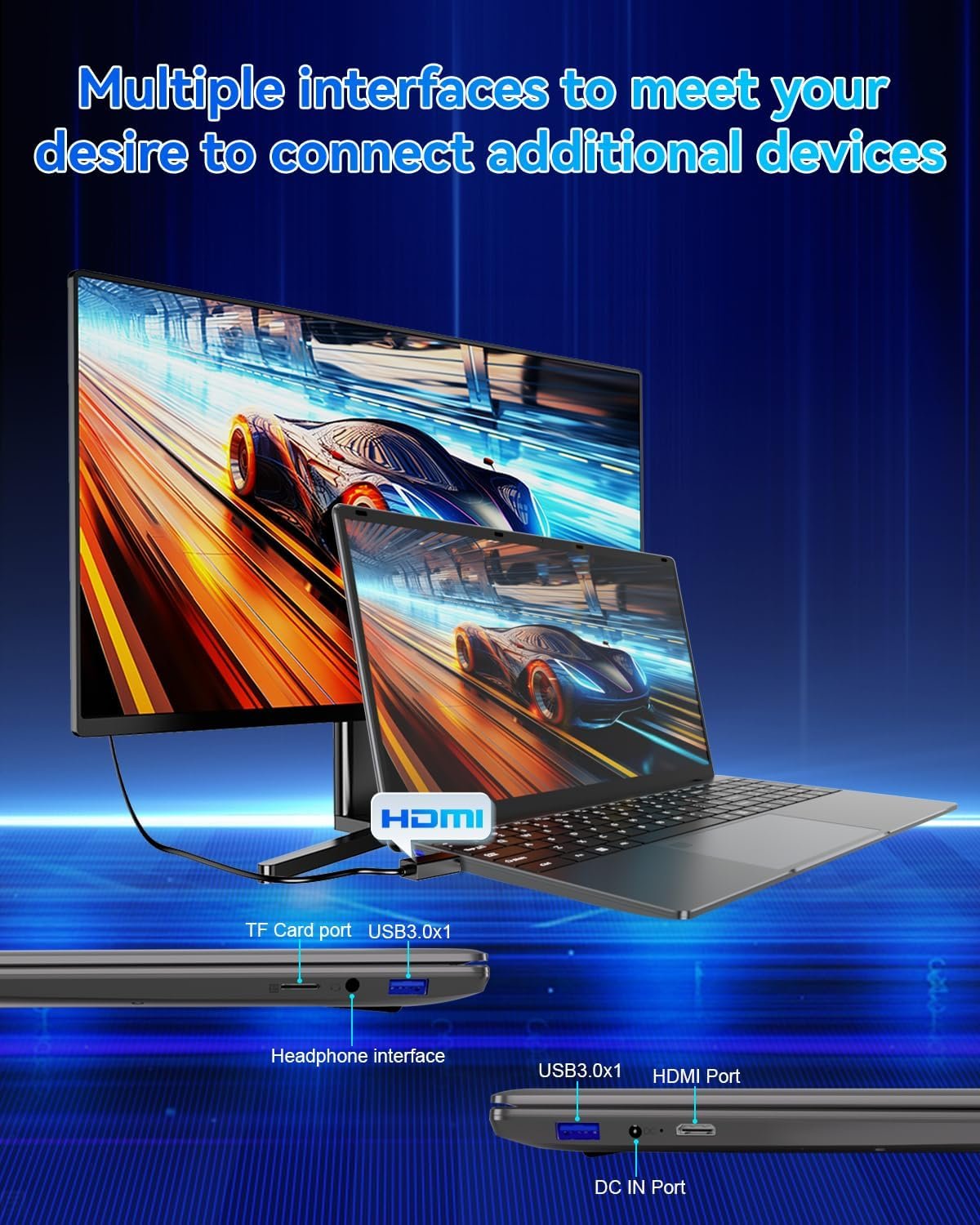 Ноутбук 15.6" PINSTONE ANL5-5095 Intel Celeron N5095 RAM 16GB SSD 512GB Win11 (UKR), фото №6