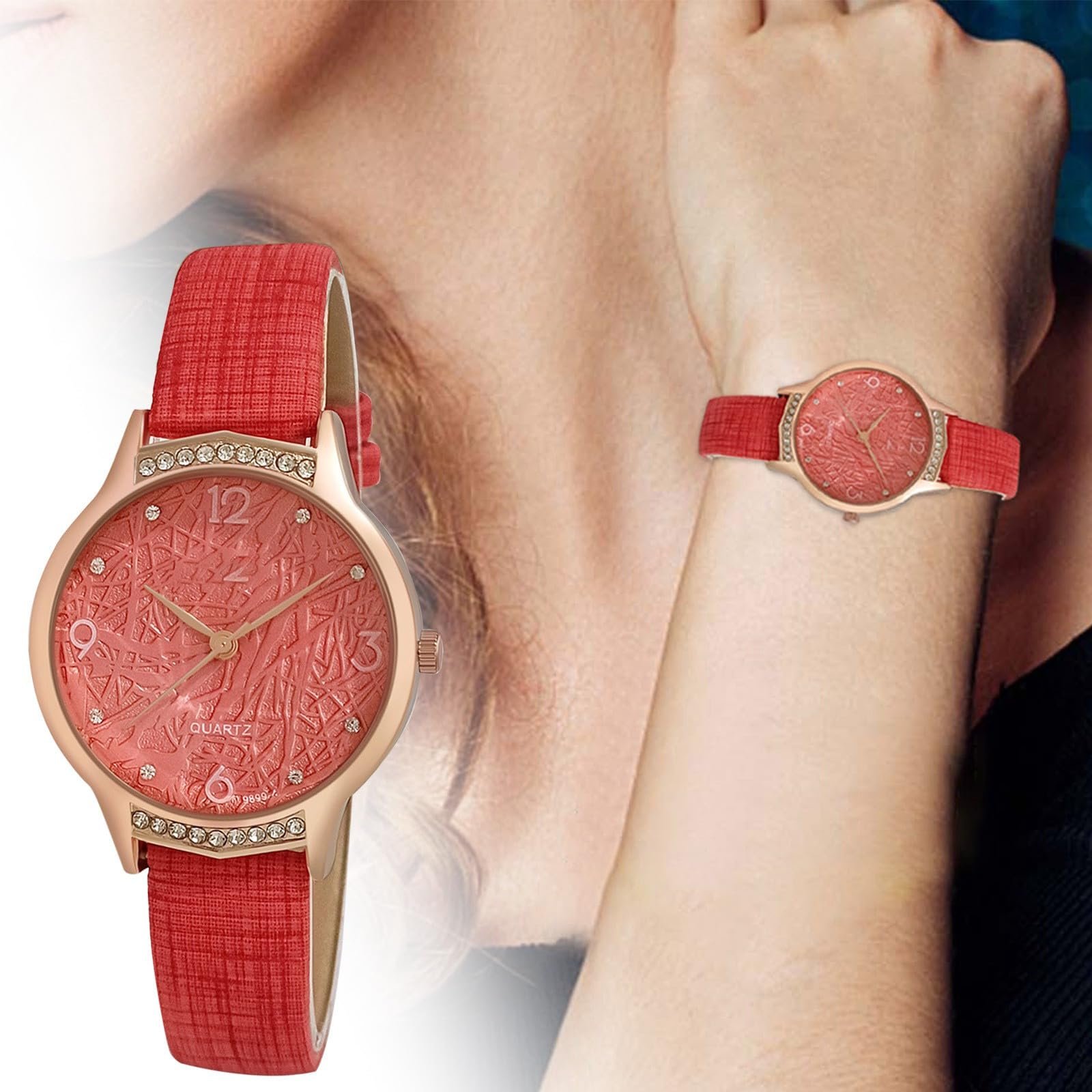 Жіночий годинник Generisch, Аналоговий кварцовий, фото №3