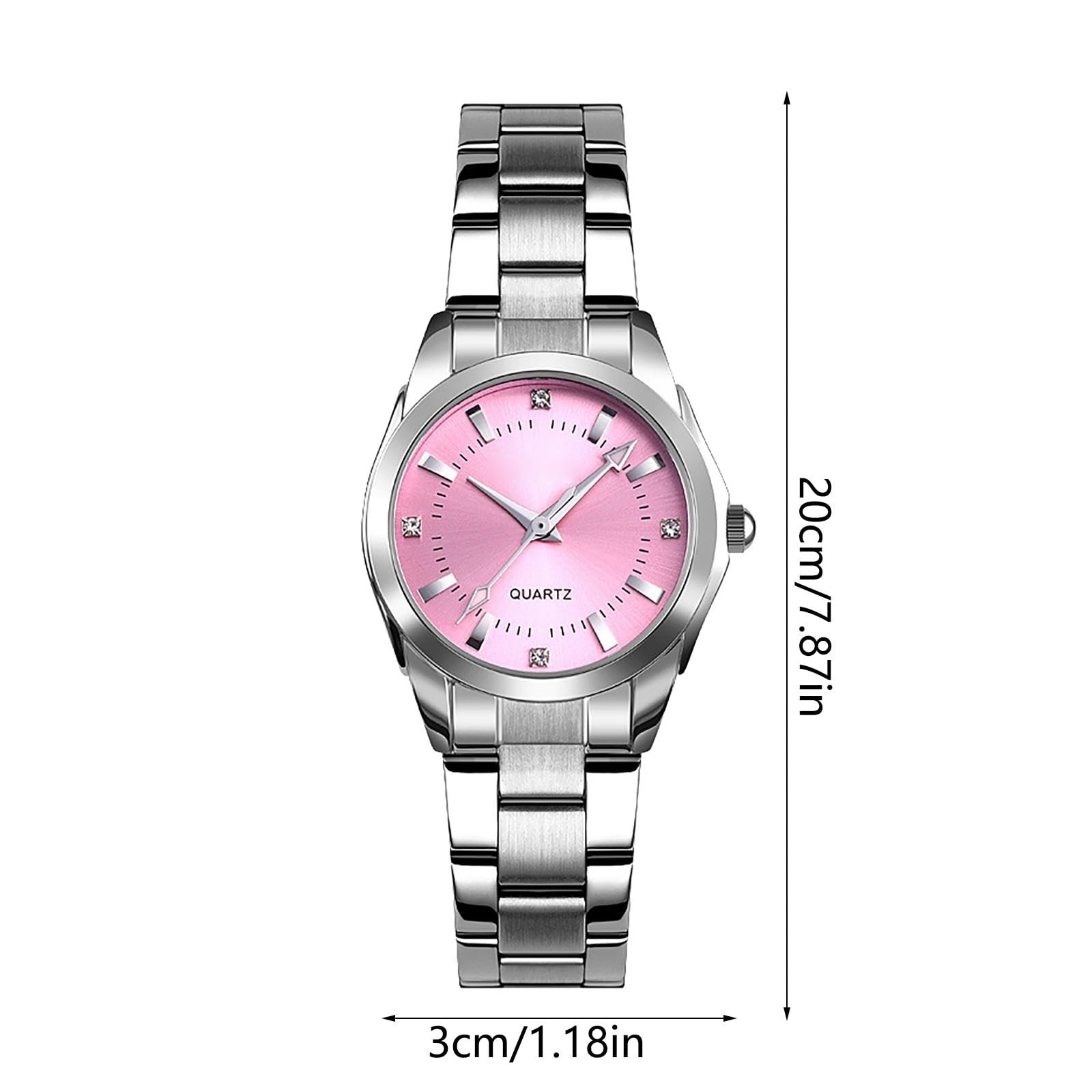 Женские часы Кварцевые из нержавеющей стали Модные и уникальные, фото №4