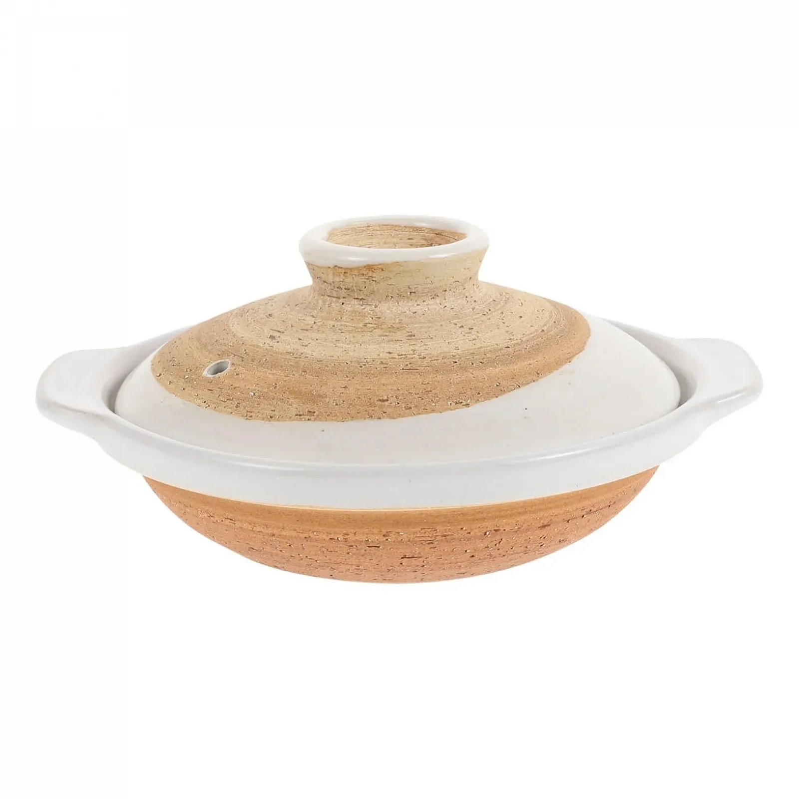 Каструля керамічна з кришкою термостійка антипригарна для газових плит, фото №1