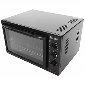Электропечь Saturn ST-EC3801 Black (ST-EC3801 Black) synthetic.ua - Фото 1