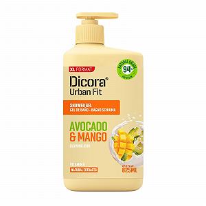 Гель для душу Dicora Urban Fit Vitamin E, Mango & Avocado 825 мл - Фото 1