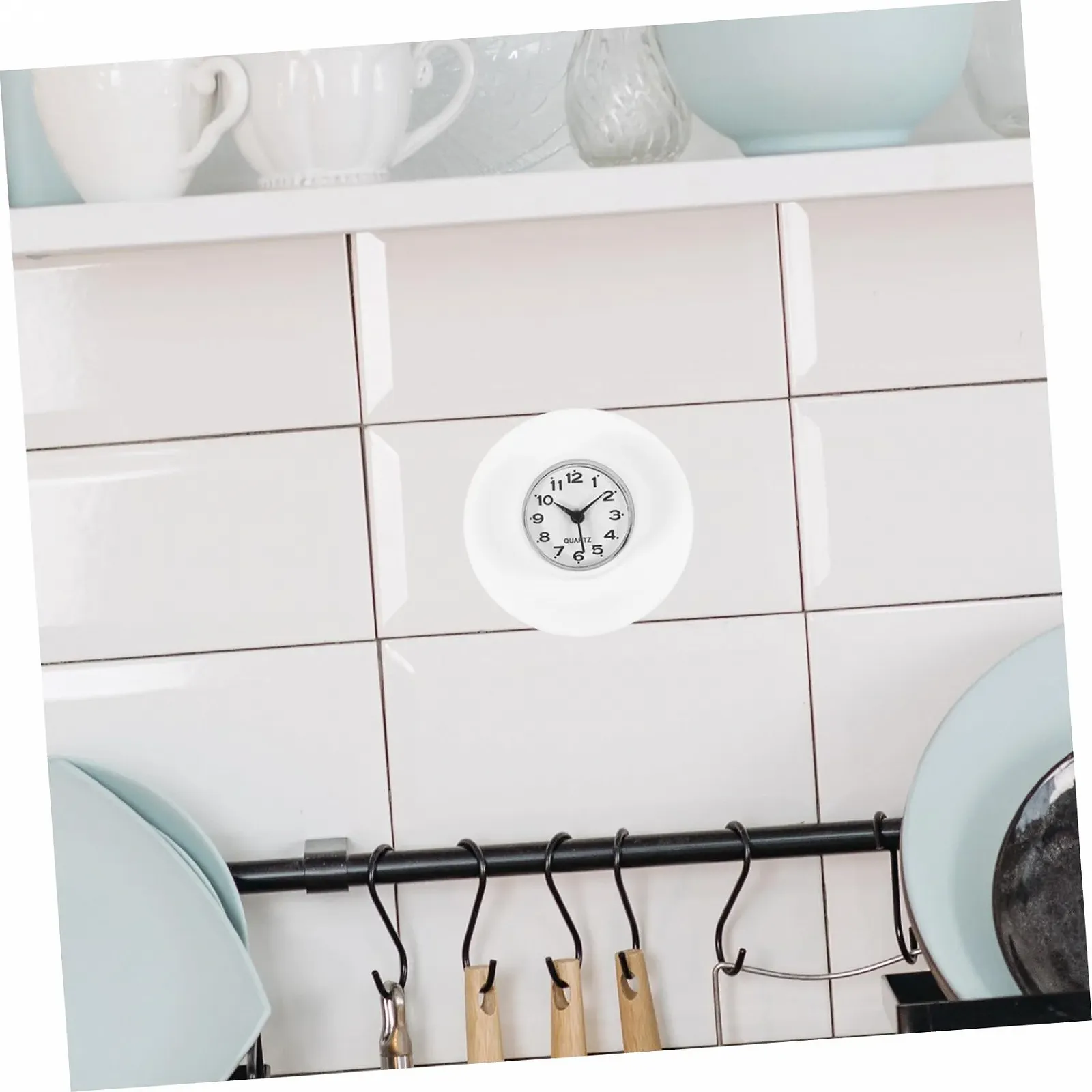 Годинник настінний FUNOMOCYA Водонепроникний з присоскою Практичний Декоративний, фото №7 Годинник настінний FUNOMOCYA Водонепроникний з присоскою Практичний Декоративний, фото №7