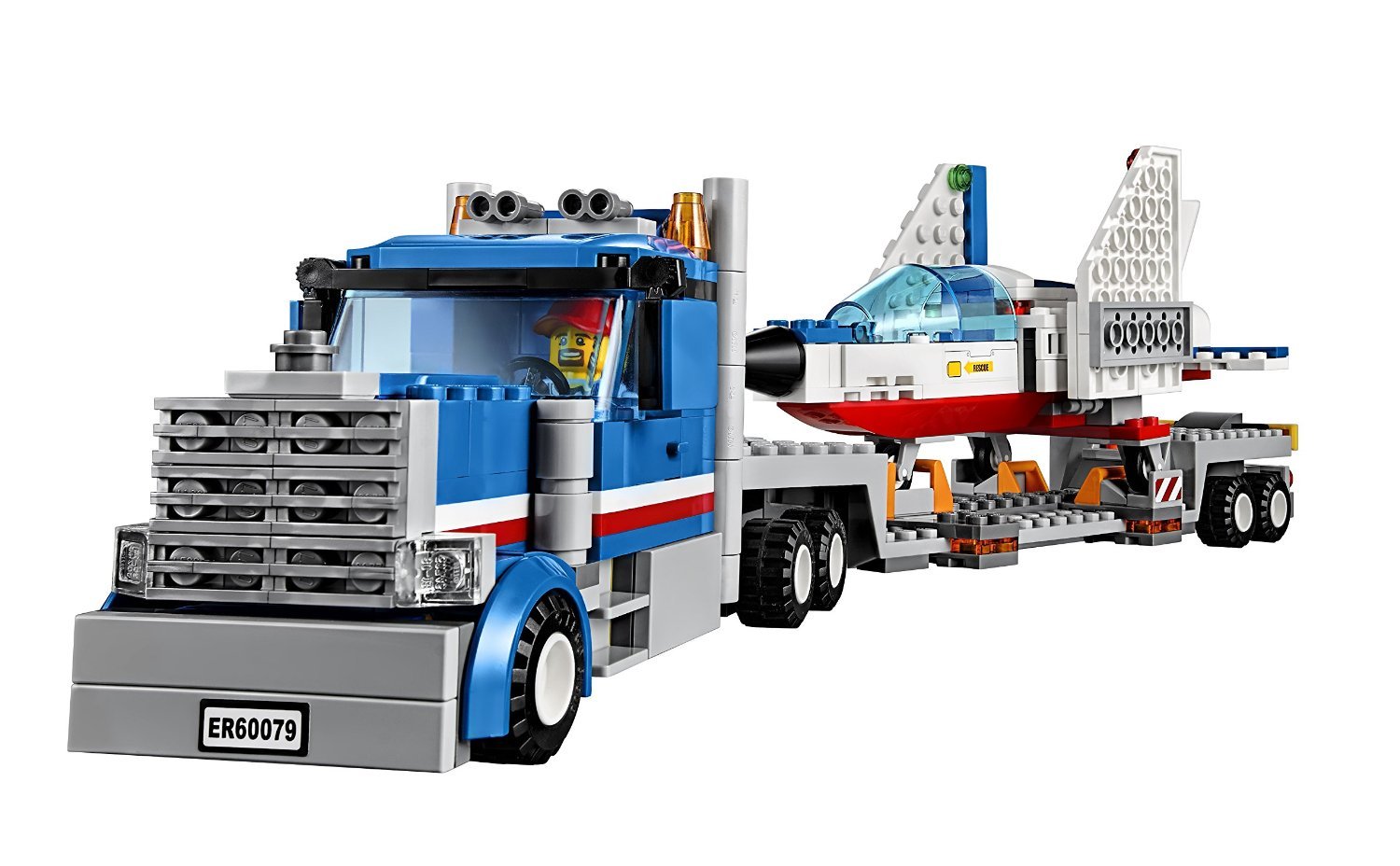 LEGO City Space Port Training Jet Transporter 60079, фото №6