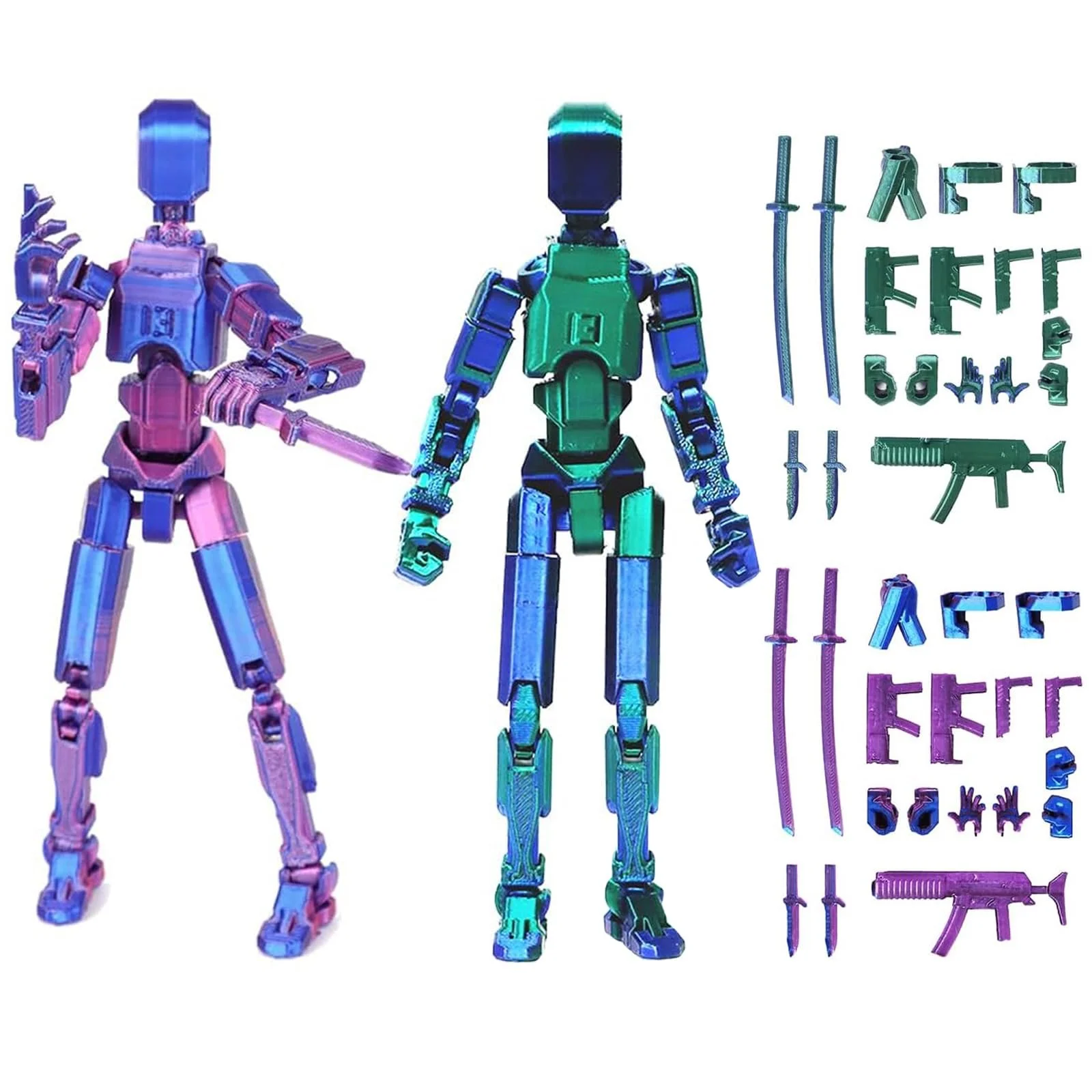 Набір фігурок Titan 13 T13 Lucky 13 2 шт. синій, фото №1