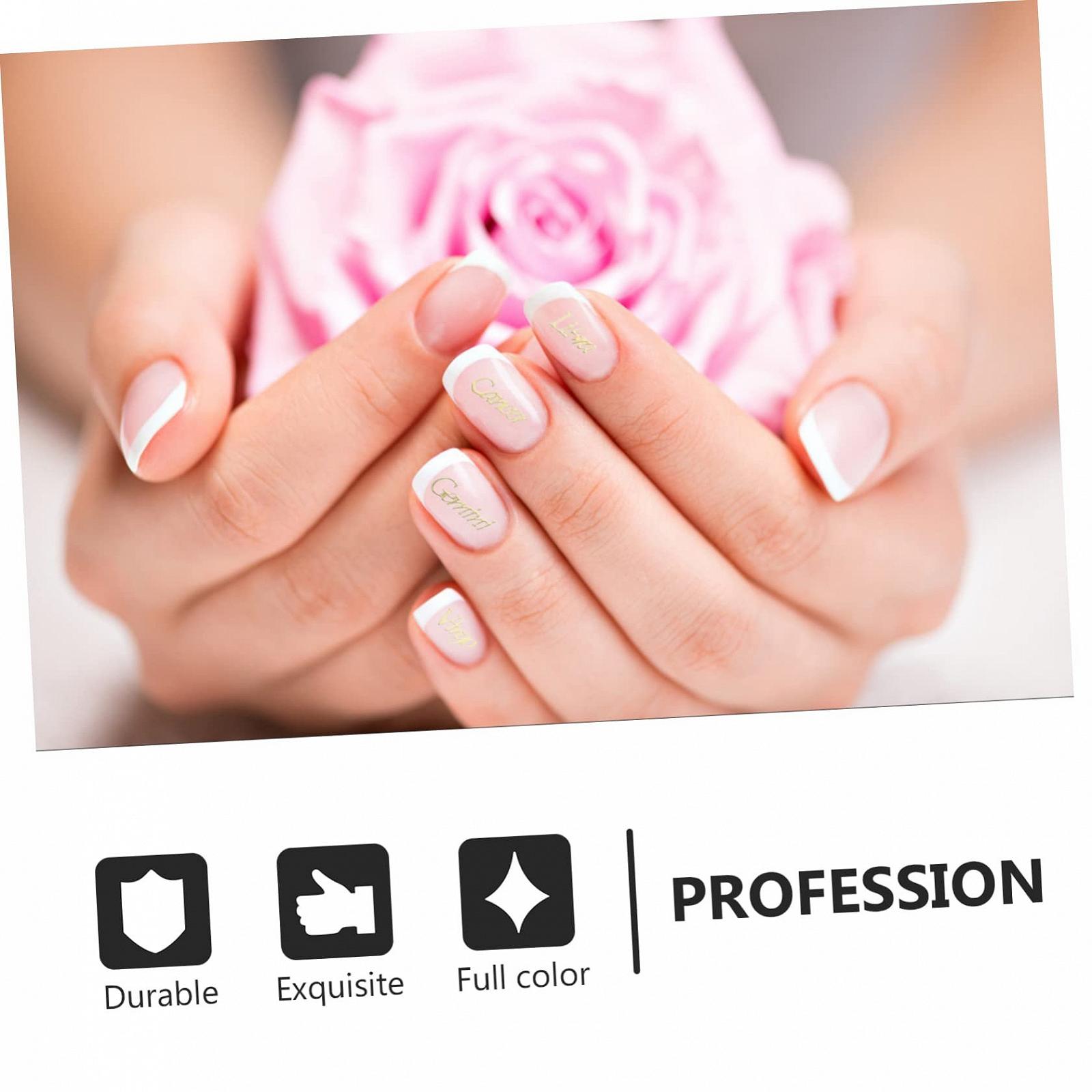 Украшения для ногтей Mikinona Знаки зодиака, подвески для маникюра, медные украшения для ногтей своими руками для украшения ногтей, вечерние украшения и профессиональный маникюр, фото №3