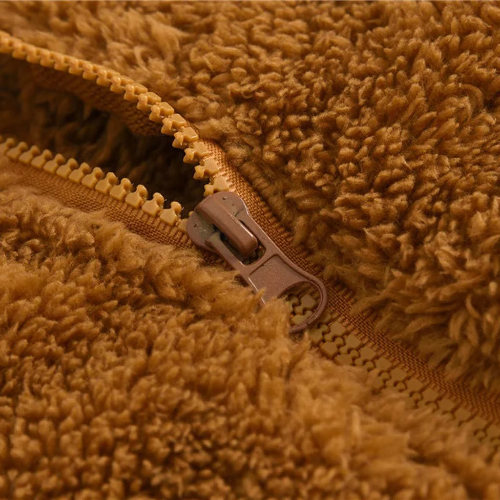 Теплое пальто с капюшоном для мальчиков, однотонное, толстое, на молнии, для малышей, с милыми ушками, фото №3