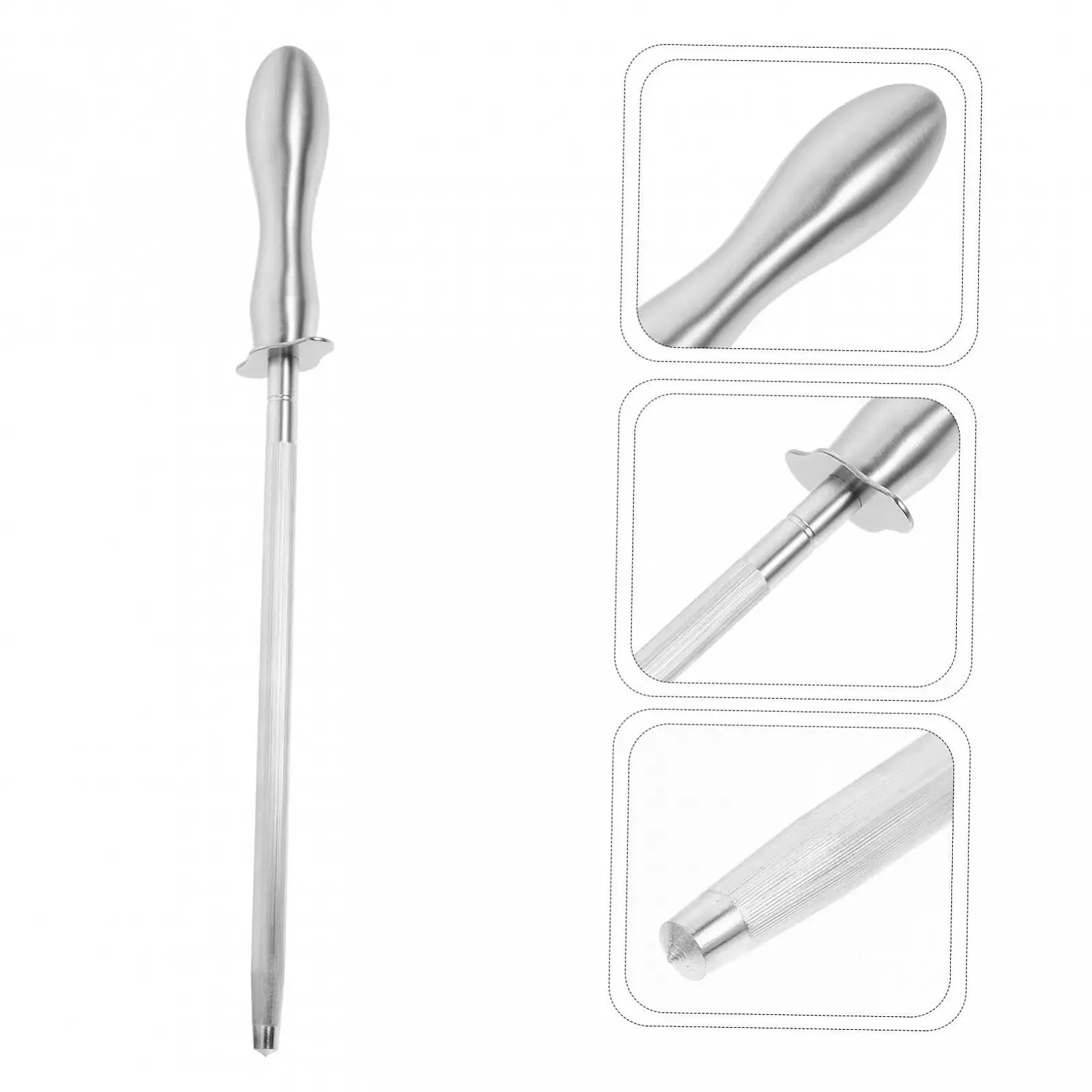 Мусат TOYANDONA для ножей из нержавеющей стали с эргономичной ручкой, фото №3