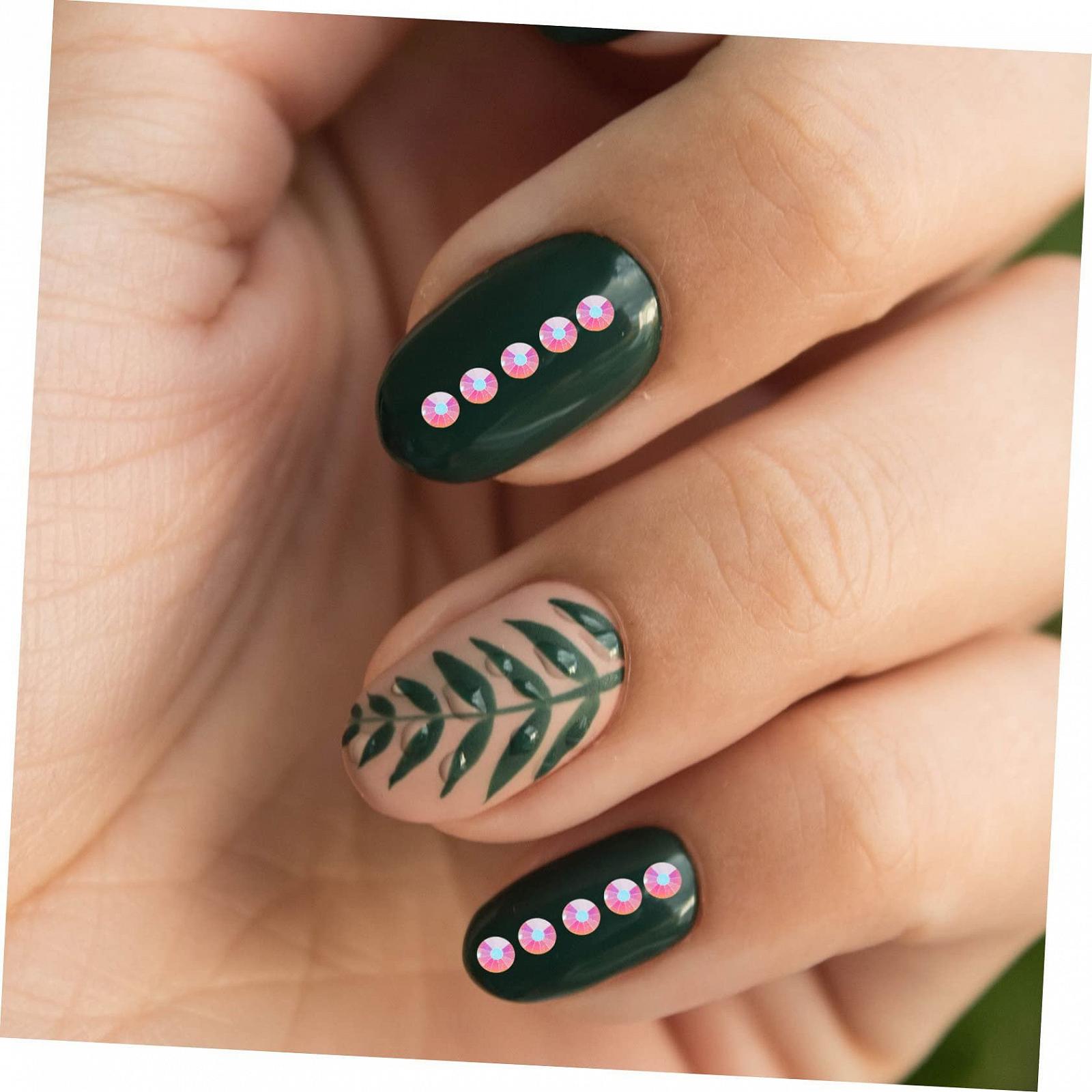 Діаманти для нігтів MAGICLULU, 4 коробки, блискучі, прості у використанні, для аксесуари для прикрас, фото №7