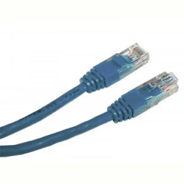 Патч-корд UTP Cablexpert (PP12-2M/B) литой 50u amp quot штекер с защелкой 2 м синий, фото №1