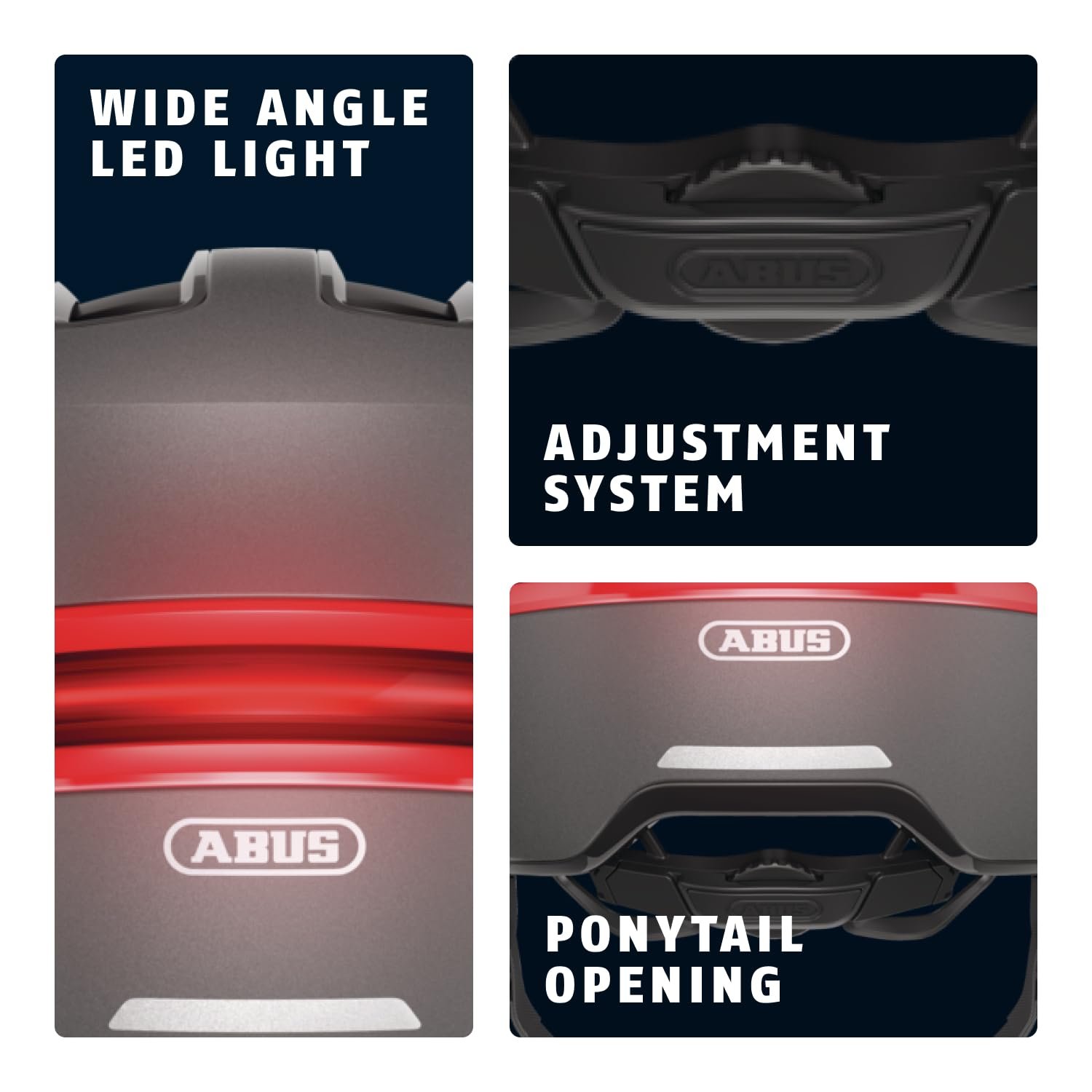 Шолом ABUS Urban HUD-Y з магнітним, перезаряджуваним LED заднім ліхтарем та магнітною застібкою, фото №5