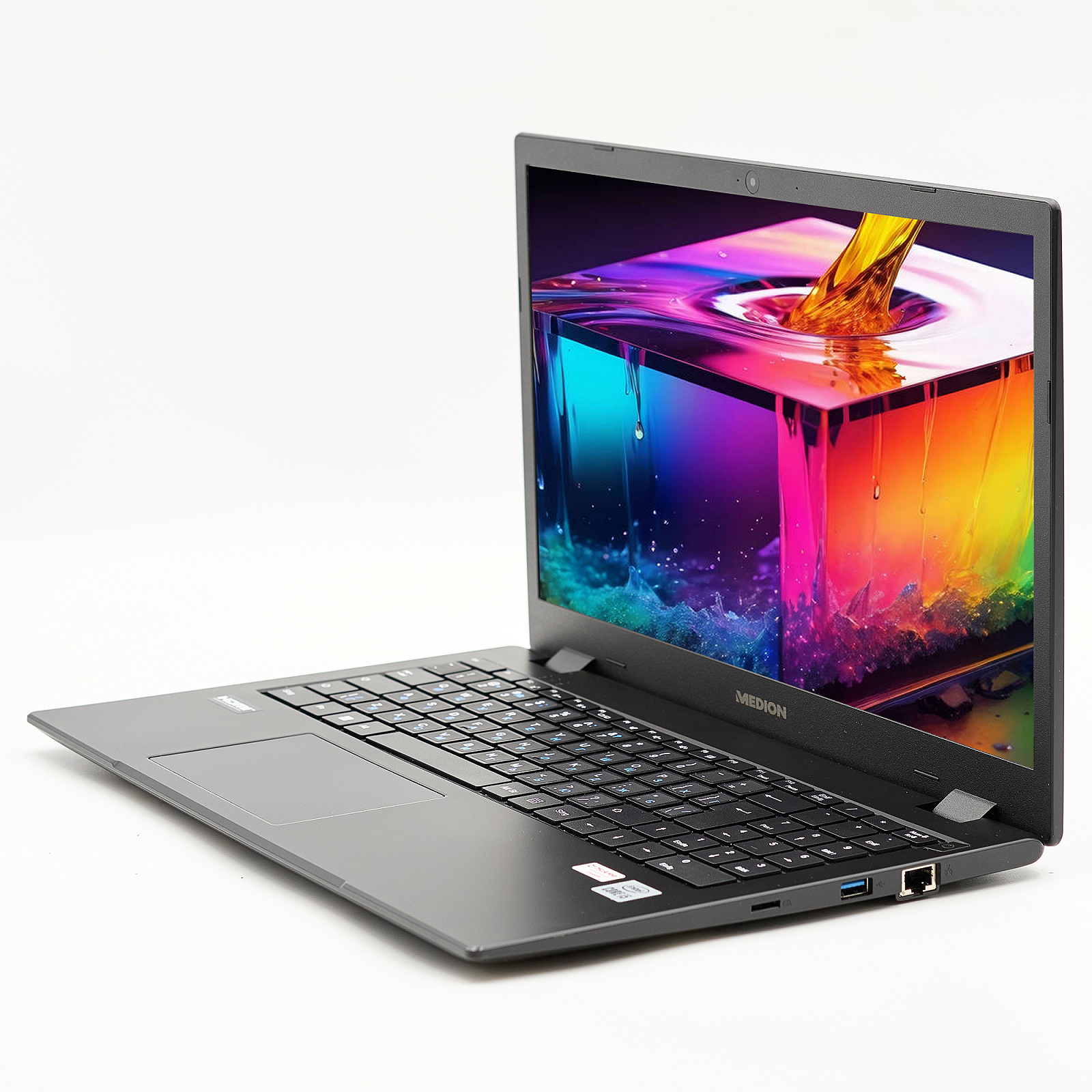 Ноутбук Medion E15410 Intel Core i5-10210U RAM 8 ГБ SSD 256 ГБ Intel UHD Graphics Win11, 15.6 дюйма, фото №3