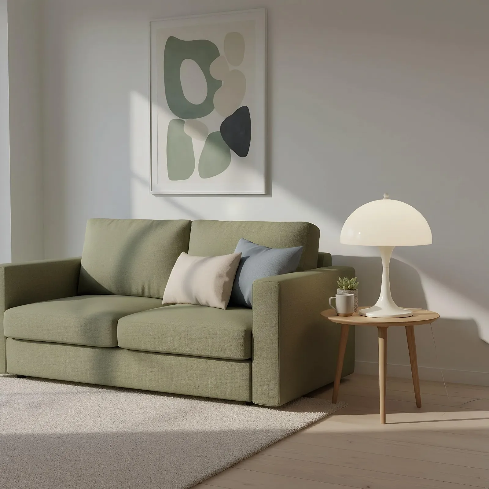 Настільна лампа Barcelona LED MART 3 x G9 з акриловим прозорим плафоном Біла, фото №4