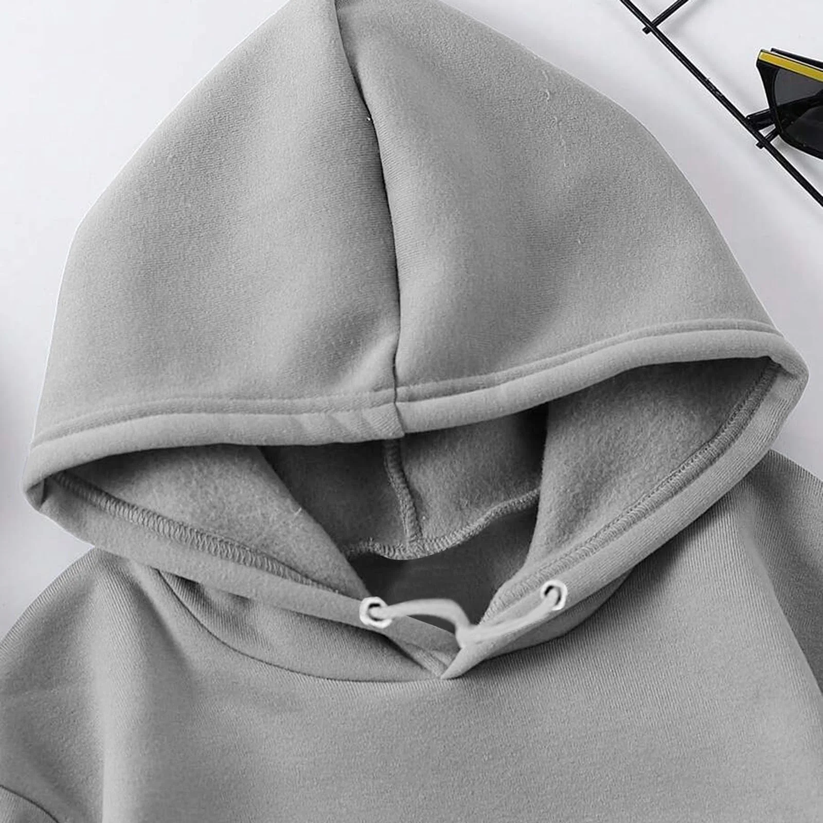 Худі E з вантажівками, автомобілями, динозаврами, довгими рукавами, з капюшоном, фото №2