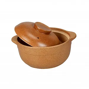 Каструля для запікання OUNONA керамічна з кришкою Non-stick - Фото 1