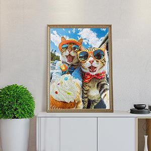 Пазл Cats Selfie 500 деталей ціна на synthetic.ua - Фото 1 Пазл Cats Selfie 500 деталей synthetic.ua - Фото 1