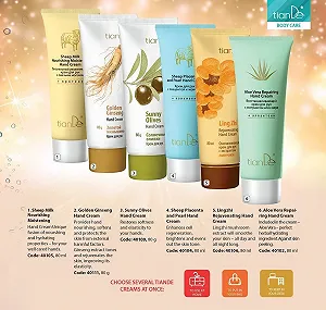 Крем для рук Lingzhi TianDe 40106, 80 мл, Живильний та Омолоджуючий Догляд synthetic.ua - Фото 1