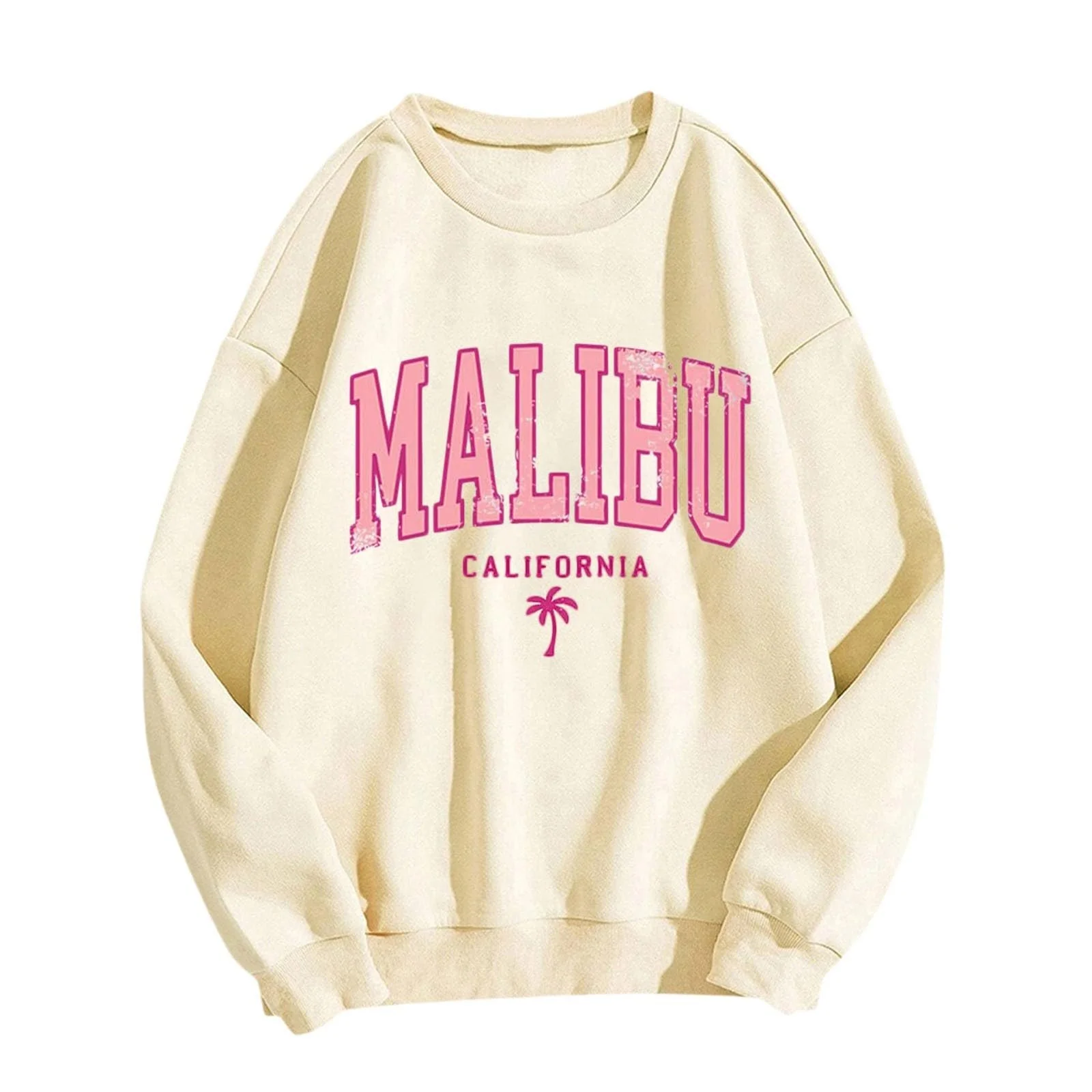 Модная женская толстовка с круглым вырезом, графическим принтом, свободного кроя, эстетичная, Y2K, милая, удобная, персонализированная, для тренировок, мягкая, трендовая, осенняя, фото №1