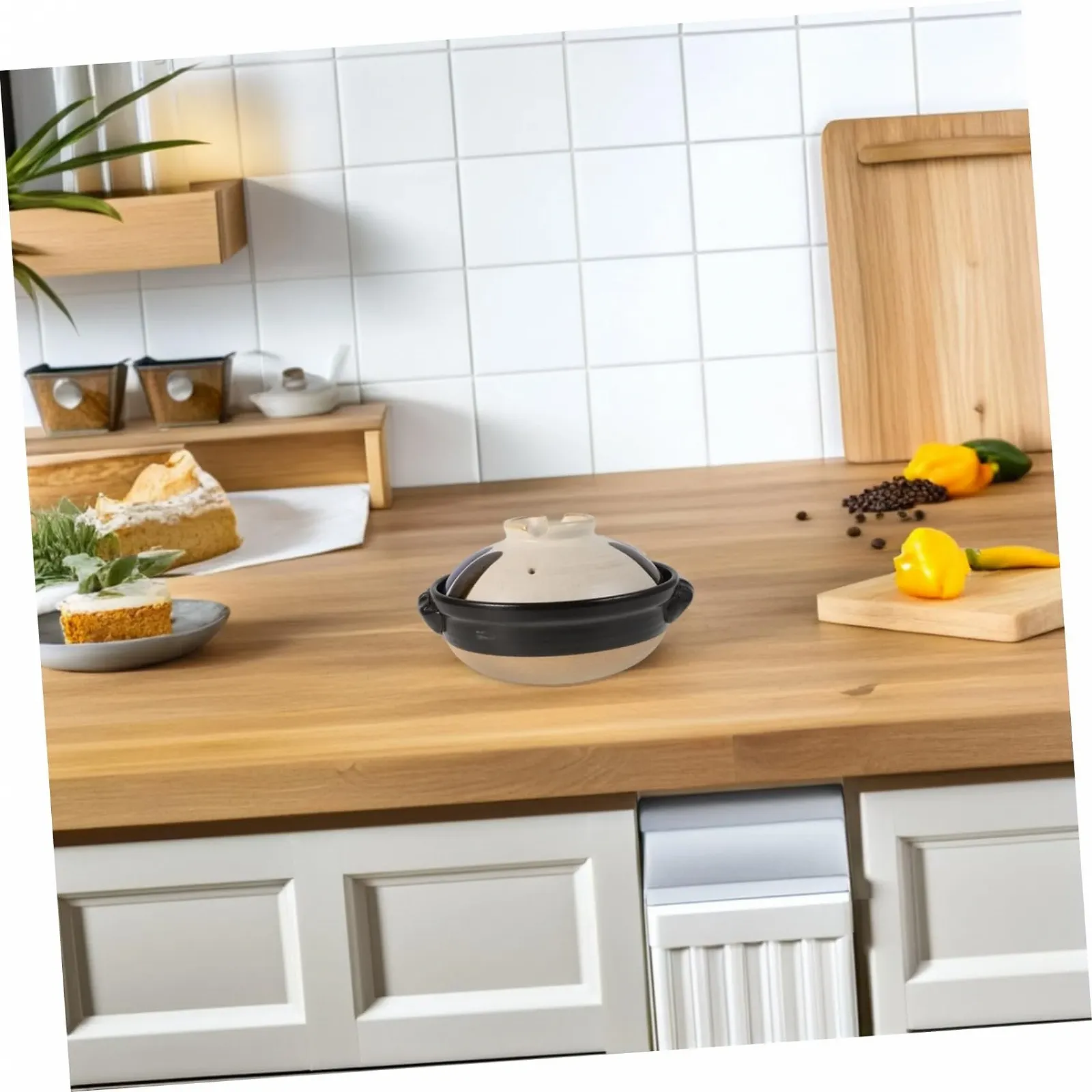 Керамический горшок термостойкий с крышкой для открытого огня, фото №5 Керамический горшок термостойкий с крышкой для открытого огня, фото №5