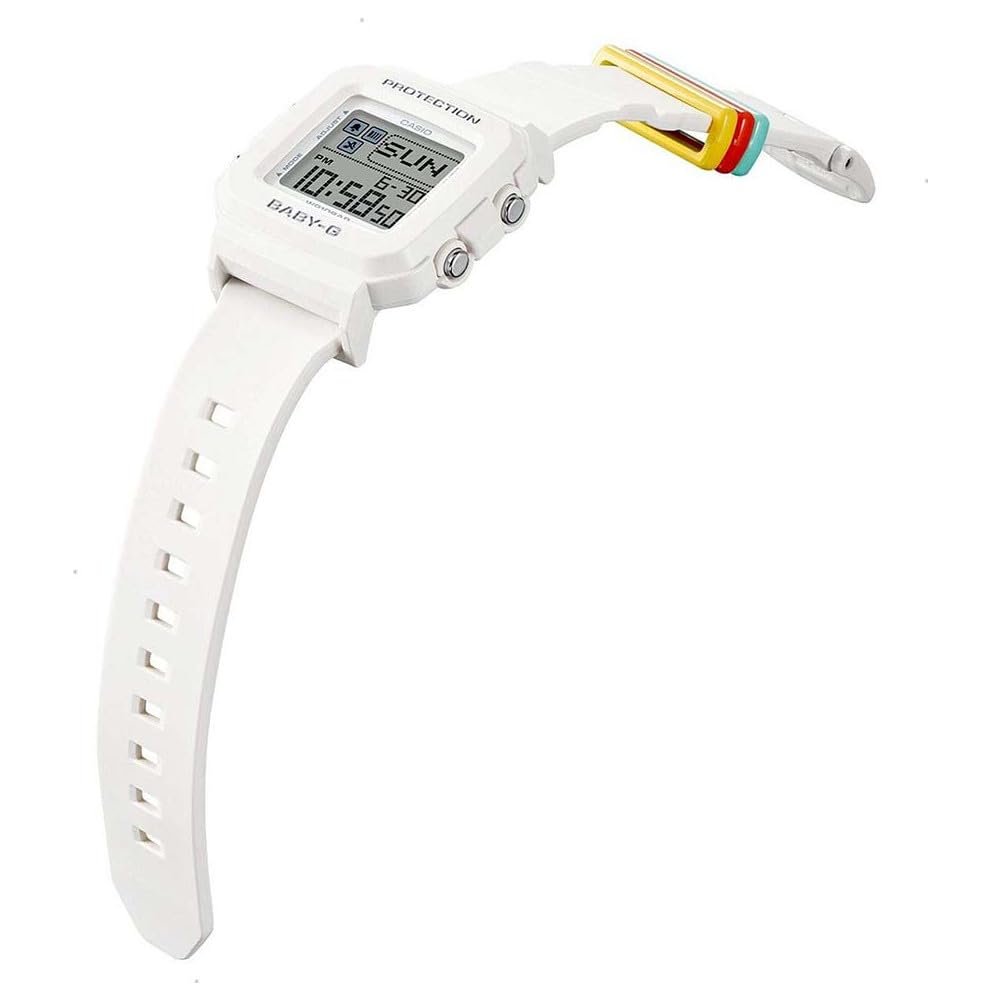 Часы Casio Женские BGD-10L-7ER Белые, фото №4
