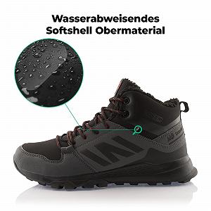 Черевики Fusskleidung Зимові для хайкінгу Унісекс з теплою підкладкою Softshell synthetic.ua - Фото 1