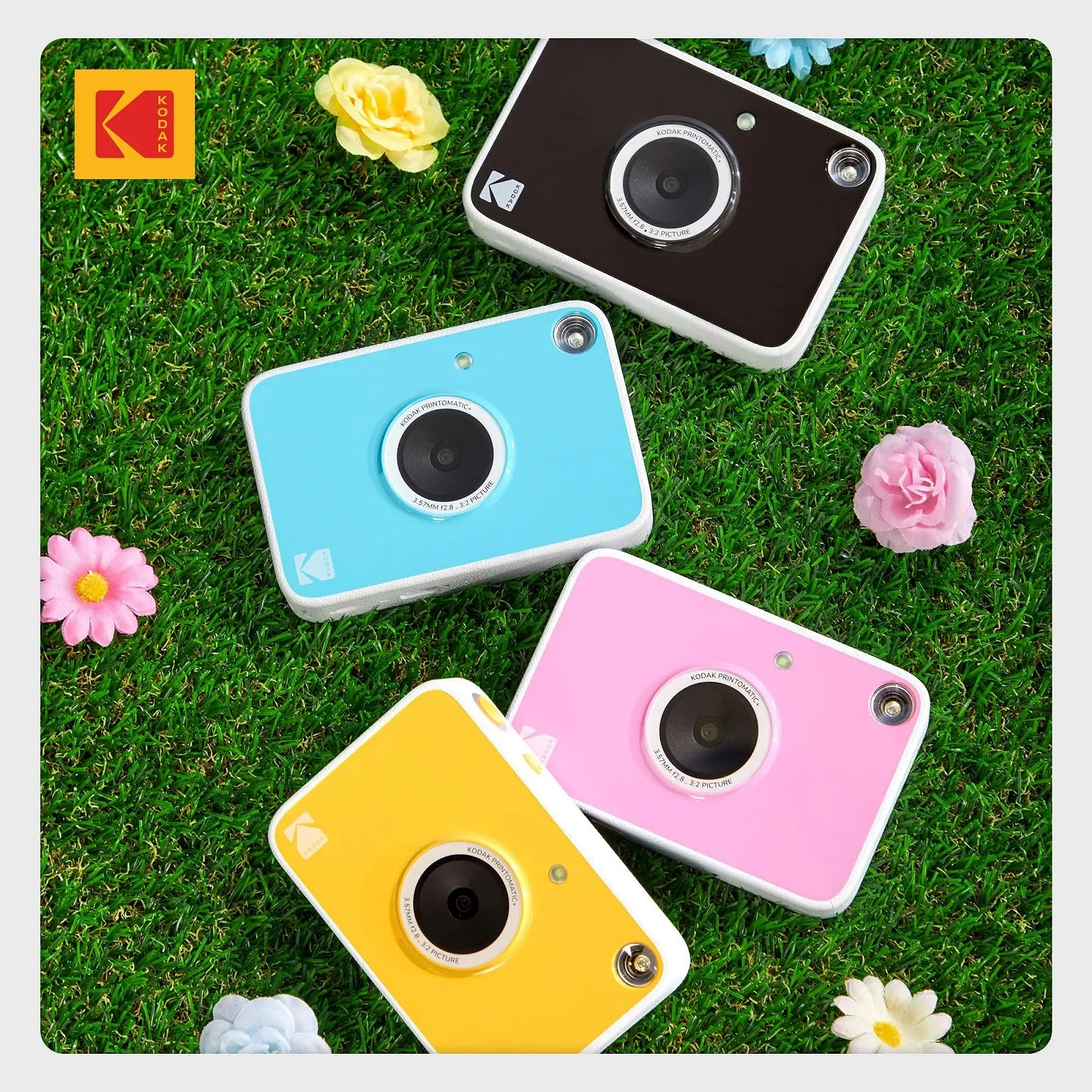 Цифровая фотокамера мгновенной печати Kodak Printomatic+ Starter Kit 10MP Black, фото №6