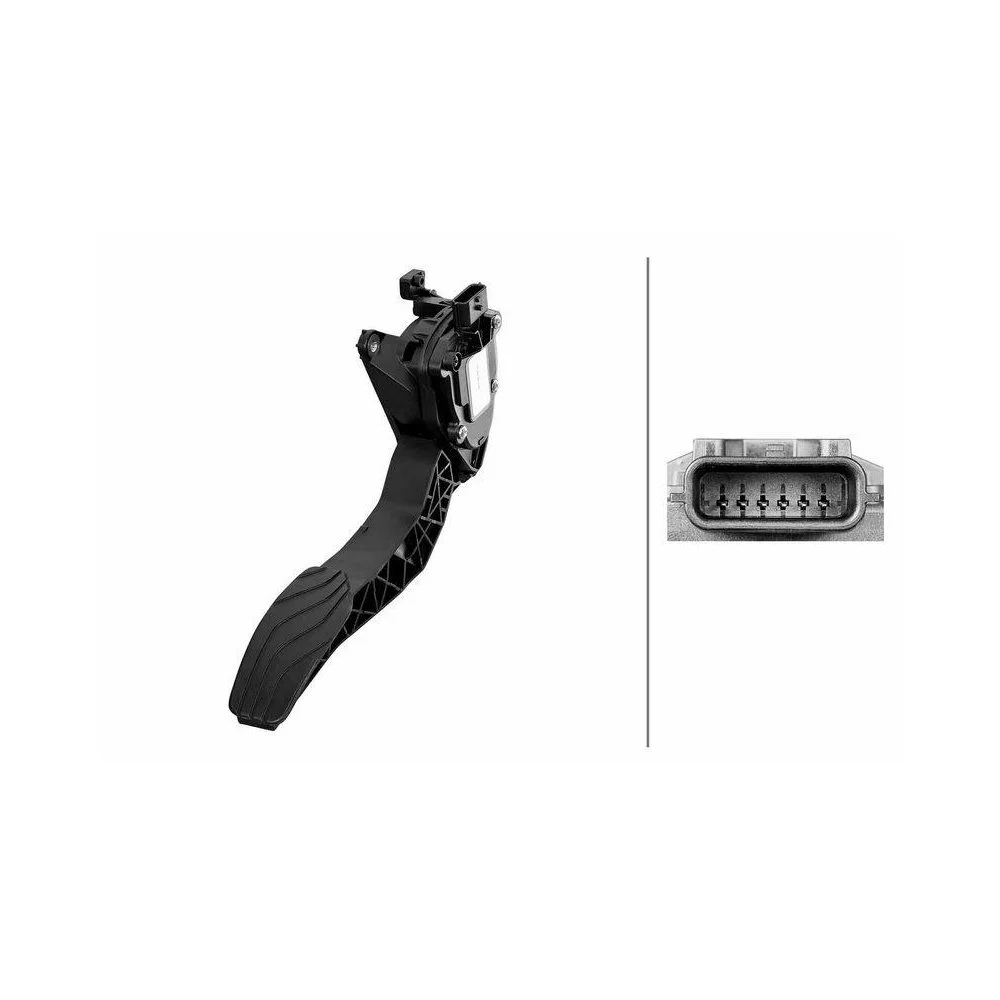 Датчик положення педалі акселератора HELLA 6PV 312 442-021 для NISSAN (DFAC), фото №1