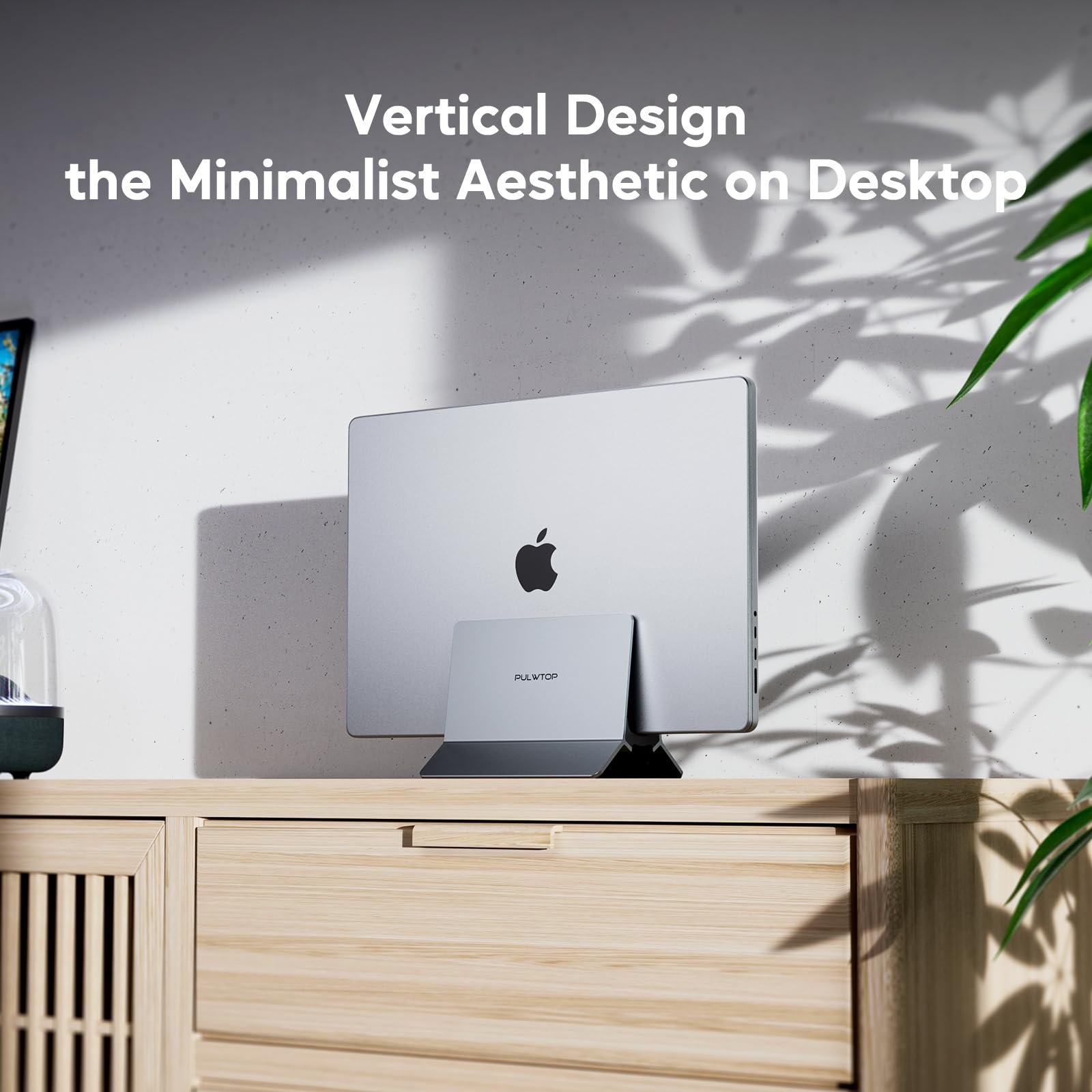 Подставка вертикальная для ноутбука Алюминиевый держатель с регулируемой вертикальной стойкой для ноутбуков, блокнотов, MacBook Air, Pro, планшетов и iPad, Подставка для ноутбука для Mac Mini - Cерый, фото №3 Подставка вертикальная для ноутбука Алюминиевый держатель с регулируемой вертикальной стойкой для ноутбуков, блокнотов, MacBook Air, Pro, планшетов и iPad, Подставка для ноутбука для Mac Mini - Cерый, фото №3