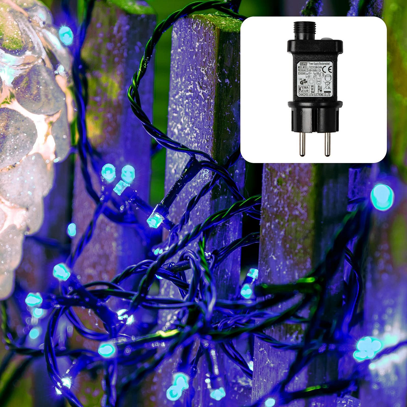 LED Гірлянда Hellum 40 LED 3,65 метри Синій, фото №1