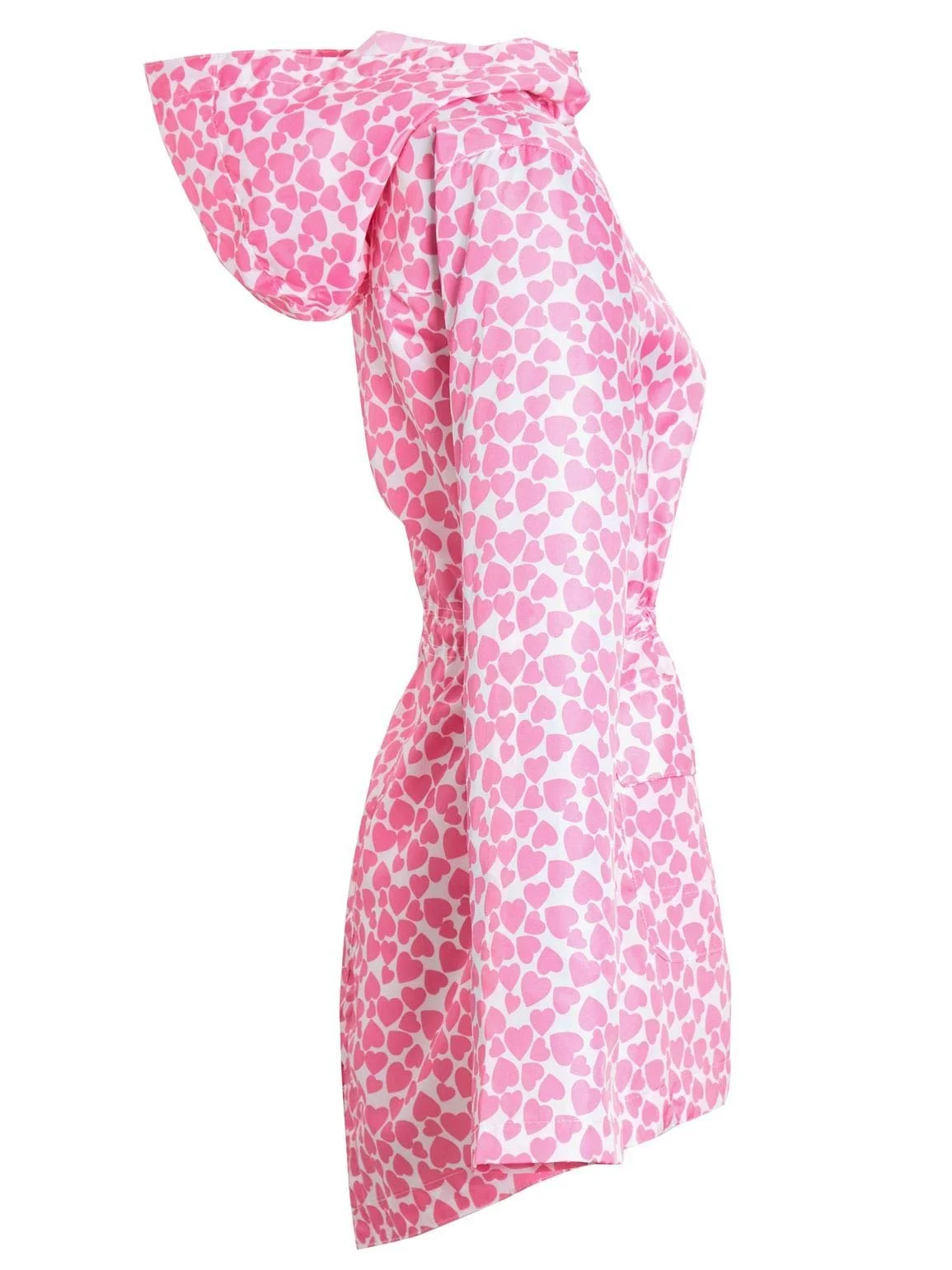 Дощовик для дівчат SS7 з принтом сердець, фото №3