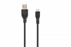 Кабель micro Cablexpert CCP-mUSB2-AMBM-0.3M, USB 2.0 A-тато/Micro B-тато 0.3 м - Фото 1