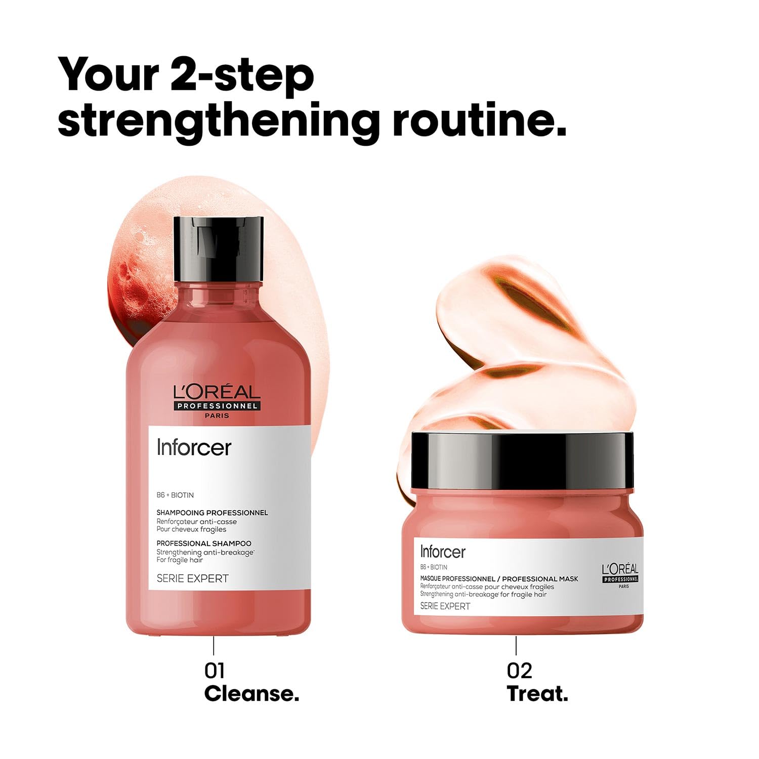 Шампунь L'Oreal Professionnel Serie Expert Inforcer (300 мл), фото №4