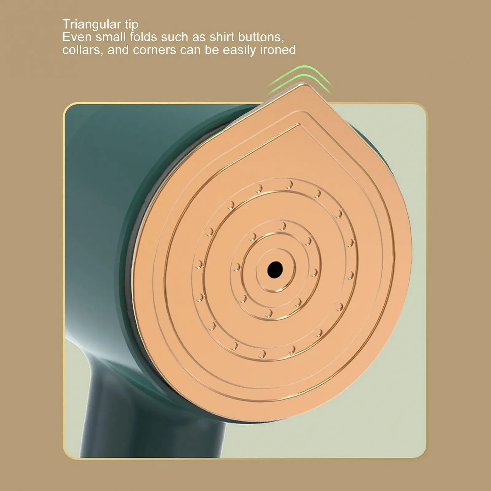 Праска ручна парова CHEOTIME Hand Steam Iron 110-230 V Зелена, фото №6