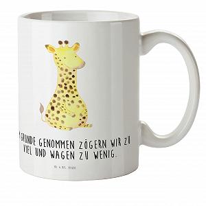 Дитяча Кружка Mr. & Mrs. Panda Жираф Задоволений - Фото 1