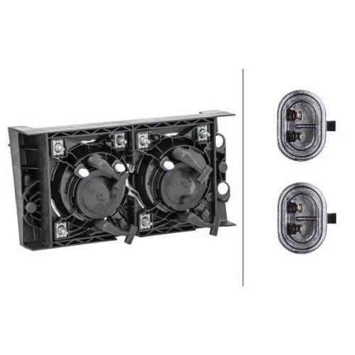 Фара дальнего света HELLA 1PE 965 410-121 для DAF, правая, фото №2