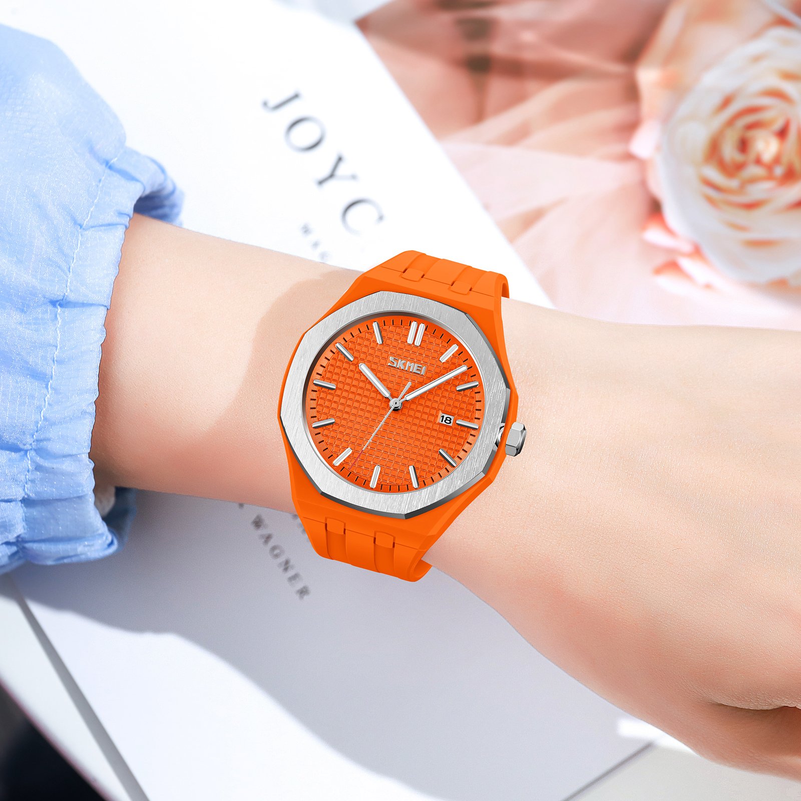 Годинник Skmei 9299OG Orange SALE, фото №3