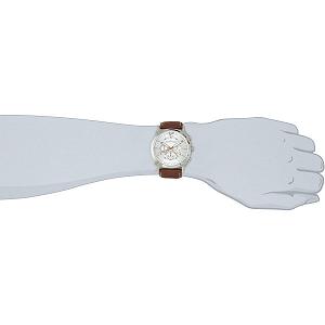 Часы Jacques Lemans Lugano 1-1645D, мужские, коричневый кожаный ремешок synthetic.ua - Фото 1