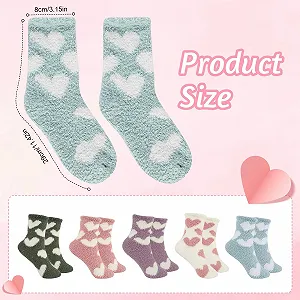 Пухнасті шкарпетки Жіночі 5 пар synthetic.ua - Фото 1